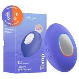We-Vibe Temp - hűtő-melegítő csiklóizgató vibrátor (kék)