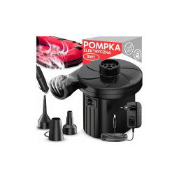 Elektromos pumpa matracokhoz, 240/12 V hálózatról + szivargyújtóról működtethető, RT