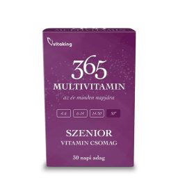 Vitaking 365 Multivitamin Szenior csomag