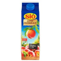 SIÓ Gyümölcsital, 20%, 1 l, SIÓ, őszibarack