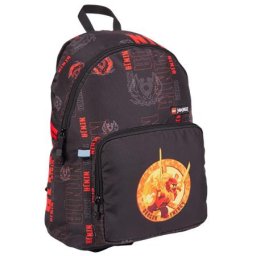 LEGO Hátizsák, LEGO "Ninjago Dragon Energy", fekete-mintás