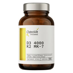 Ostrovit D3 /4000+K2 MK 7