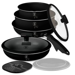 Berlinger Haus Edénykészlet 10 részes titán bevonattal Black Rose Monaco Collection BH/8258N