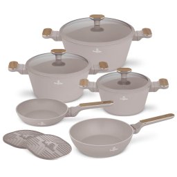 Berlinger Haus Edénykészlet 10 részes titánpro bevonattal matt Taupe Nordic BH/8343