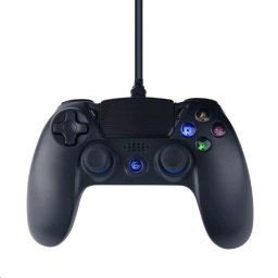 GEMBIRD gamepad PD-PS4U-01 PS4-hez és PC-hez, rezgő, 3m