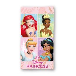 Disney Hercegnők Magical fürdőlepedő, strand törölköző 70x140cm (Fast Dry)