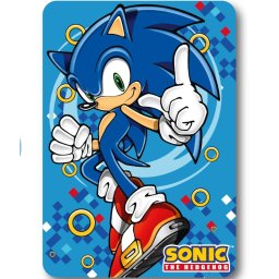 Sonic, a sündisznó Gold Ring polár takaró 100x140cm