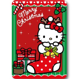 Hello Kitty Holiday Cheer Karácsony polár takaró 100x140cm