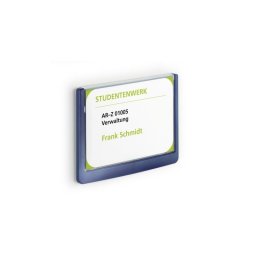 Információs tábla 149x105,5mm, Durable kék