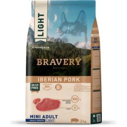 Bravery Dog Adult Mini Light Grain Free Iberian Pork 7kg