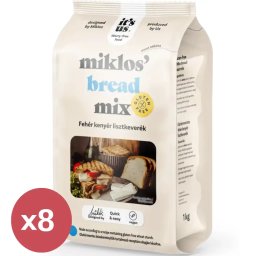 It’s us Miklos' Fehér kenyér lisztkeverék kínáló 8X1000 g
