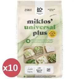 It's us Miklos' Universal mix plus prebiotikus cikóriainulinnal kínáló 10X1000 g