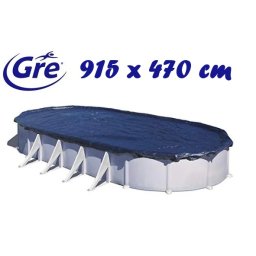 Gre ovális 915x470cm medencére téli takaró fólia CIPROV911