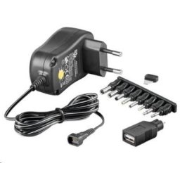 Goobay Univerzális hálózati adapter 230V / 3-12V DC 600mA