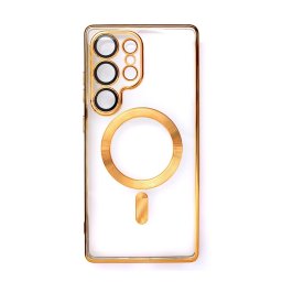 Electroplated MagSafe-kompatibilis tok iPhone 16e - arany színű