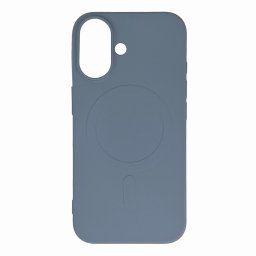 Liquid Silicone MagSafe-kompatibilis tok Samsung Galaxy A16 5G - kékesszürke