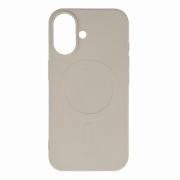 Liquid Silicone MagSafe-kompatibilis tok Samsung Galaxy A16 5G - bézs