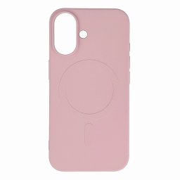 Liquid Silicone MagSafe-kompatibilis tok Samsung Galaxy A16 5G - rózsaszín