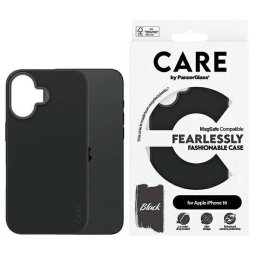 PanzerGlass Fashion MagSafe-kompatibilis tok iPhone 16 - fekete