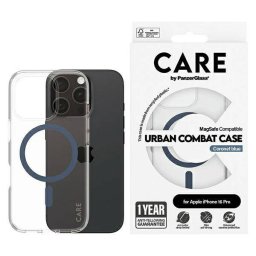 PanzerGlass Flagship MagSafe-kompatibilis tok iPhone 16 Pro - kék