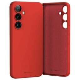 Mercury Silicone tok Samsung Galaxy A16 5G - piros