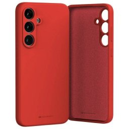 Mercury Silicone tok Samsung Galaxy S24 FE - piros