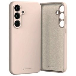 Mercury Silicone tok Samsung Galaxy S24 FE - pasztell rózsaszín