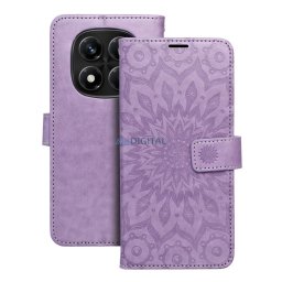 MEZZO könyvtok Xiaomi Redmi Note 14 Pro 4G - lila "mandala"