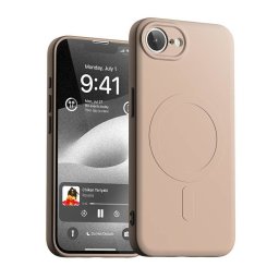Mercury Semi-Silicone MagSafe-kompatibilis tok iPhone 16e - pasztell rózsaszín