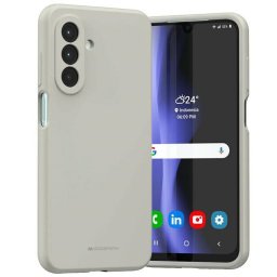 Mercury Silicone tok Samsung Galaxy A26 - világosszürke