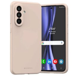 Mercury Silicone tok Samsung Galaxy A36 - pasztell rózsaszín