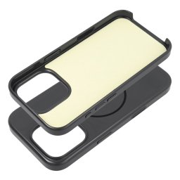 Premium Glossy MagSafe-kompatibilis tok iPhone 16 Plus - fekete