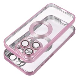 GLAM tok iPhone Air - rózsaszín átlátszó