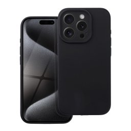 SILICONE 2mm tok iPhone 17 Pro Max - fekete