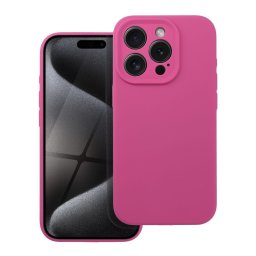 SILICONE 2mm tok iPhone 17 Pro - rózsaszín