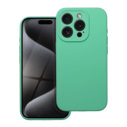 SILICONE 2mm tok iPhone 17 Pro Max - mentazöld