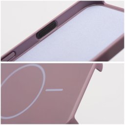 Glossy MagSafe-kompatibilis tok iPhone 17 - lila
