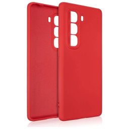 Beline Silicone tok Infinix Hot 50 Pro Plus - piros