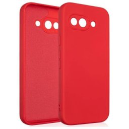 Beline Silicone tok Google Pixel 9a - piros