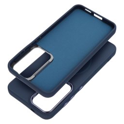 FRAME MagSafe-kompatibilis tok Samsung Galaxy S25 FE - tengerészkék