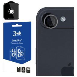 3mk Lens Protection Pro kamera lencse védő fólia átlátszó-fekete szegéllyel iPhone Air