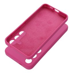 SILICONE 2mm tok Samsung Galaxy S25 FE - rózsaszín
