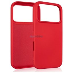 Beline Silicone tok iPhone 17 Pro - piros