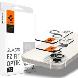 Spigen Optik.Tr Camera kamera lencse védő fólia titánszürke szegéllyel iPhone 14/14 Plus - 2 db