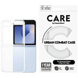 PanzerGlass Flagship Urban Combat tok Samsung Galaxy Z Flip6/Flip7 FE - átlátszó