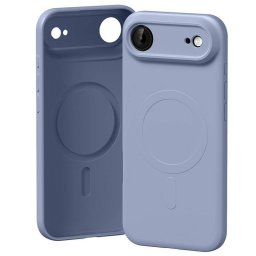Mercury Semi-Silicone MagSafe-kompatibilis tok iPhone Air - lila