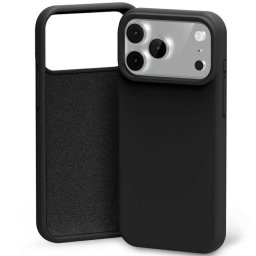 Mercury Silicone tok iPhone 17 Pro - fekete