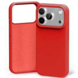 Mercury Silicone tok iPhone 17 Pro - piros