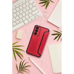 RAZOR könyvtok Xiaomi Redmi 14C 4G/5G - piros