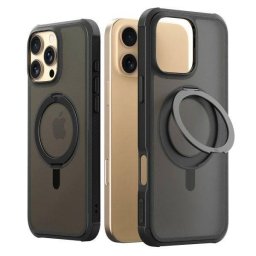 Araree Duple M Stand tok iPhone 16 Pro Max - fekete